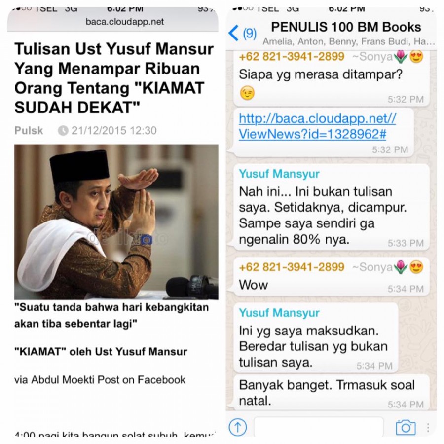 pesan ust yusuf mansur