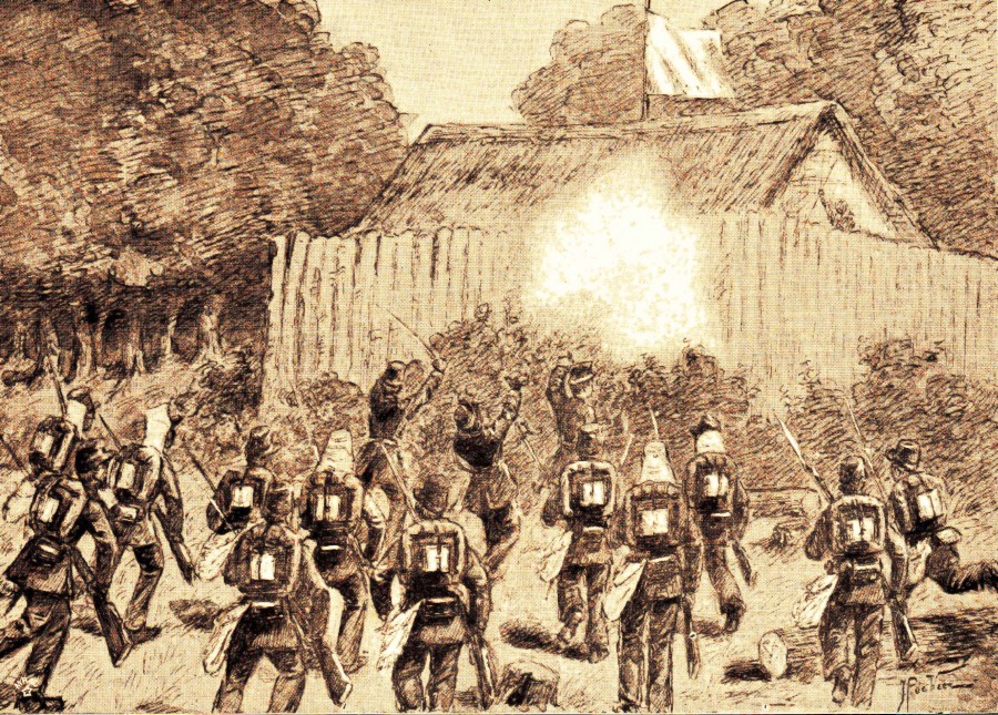 Rumah Banjar tampak depan