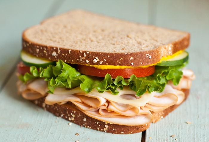 sandwich yang ada wijen