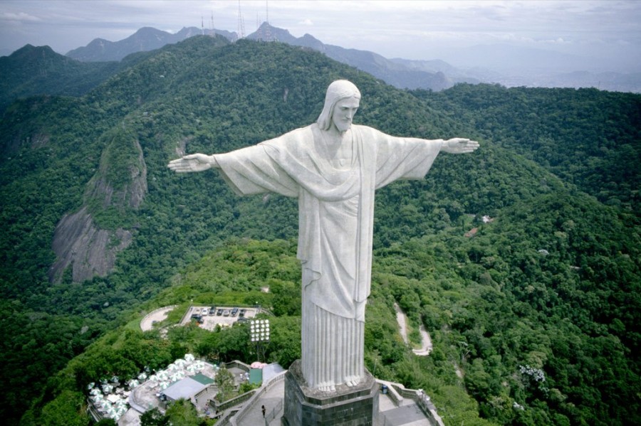 Keajaiban Dunia Christ the Redeemer, Rio de Janeiro Brasil Keajaiban Dunia Christ the Redeemer, Rio de Janeiro Brasil