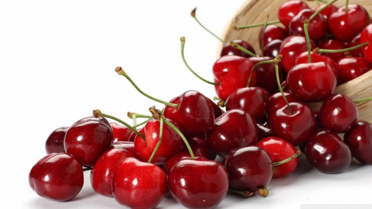 Buah Cherry buah cherry untuk makanan darah rendah