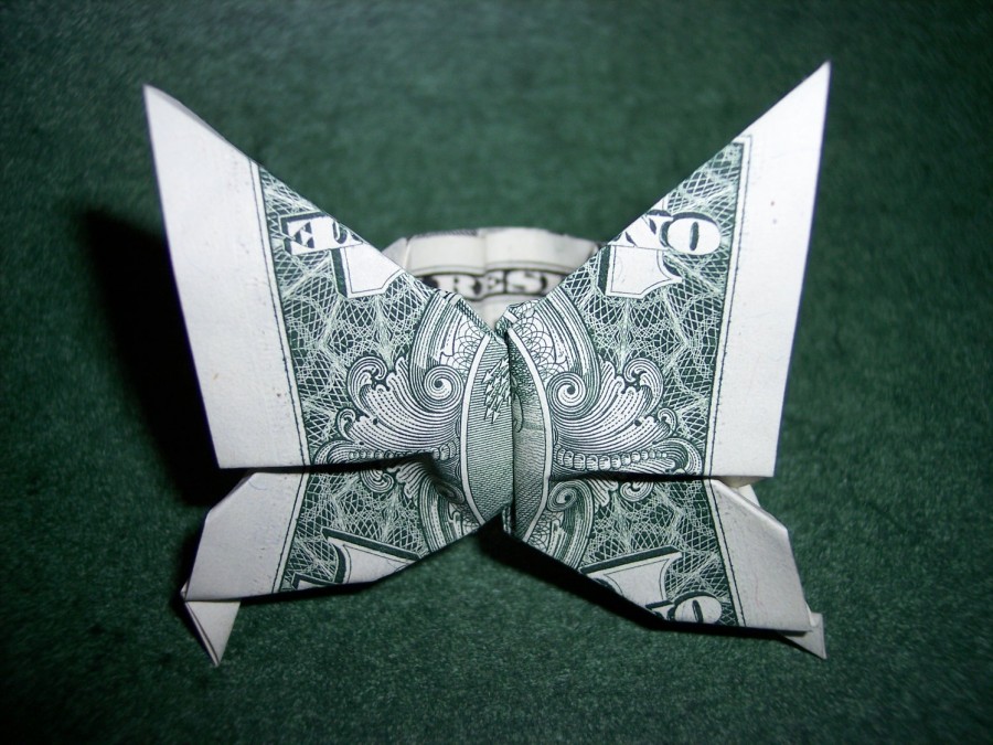 Cara Membuat Origami Kupu Kupu Dari Uang Kertas Food Ideas