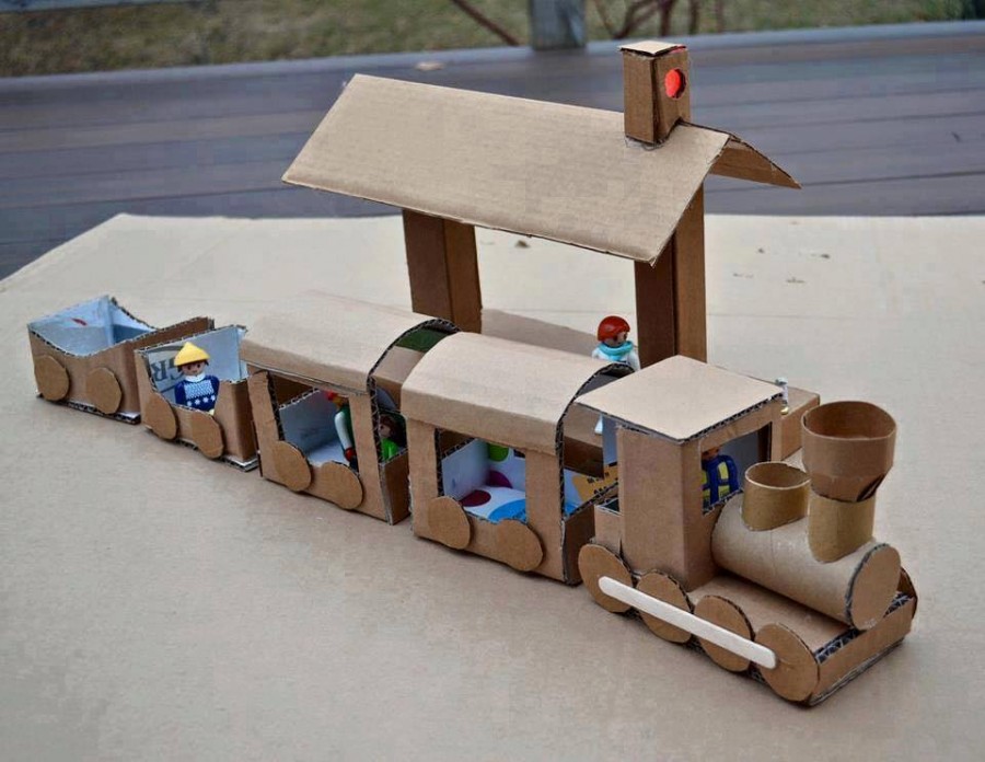 Gambar Membuat Kereta  Mainan Bertenaga Angin Oleh Asyik 