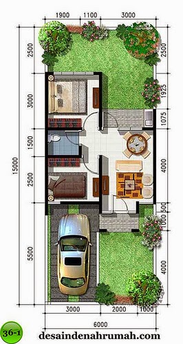 Foto desain rumah minimalis type 36
