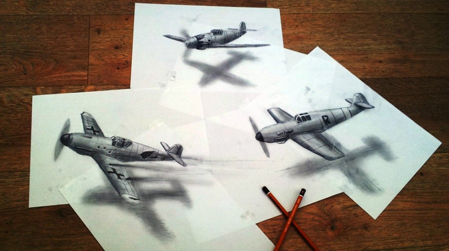 13 Foto Lukisan 3 Dimensi Terunik di Dunia - Satu Jam