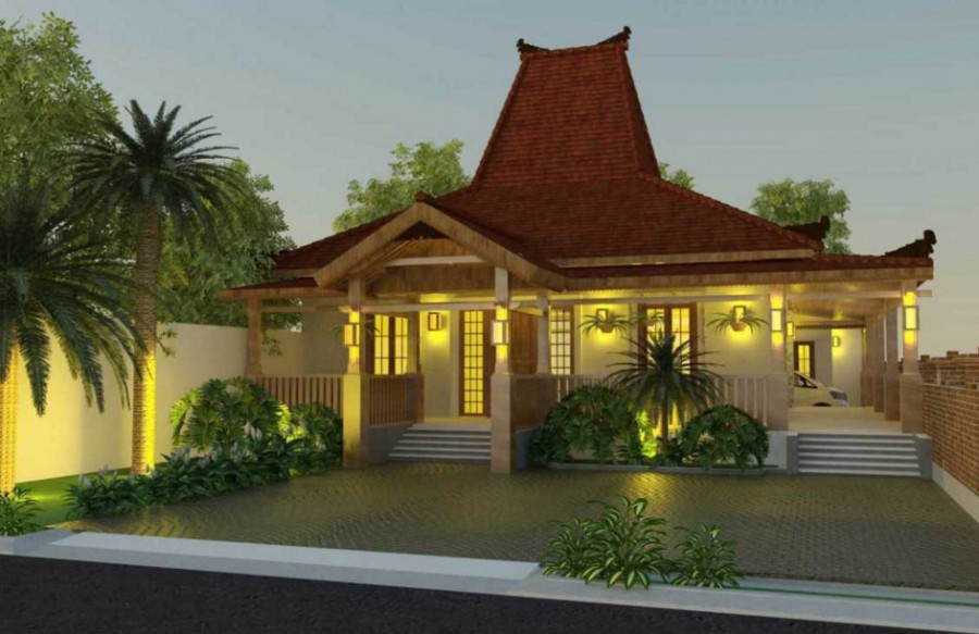 Desain Interior Rumah Jawa Modern  