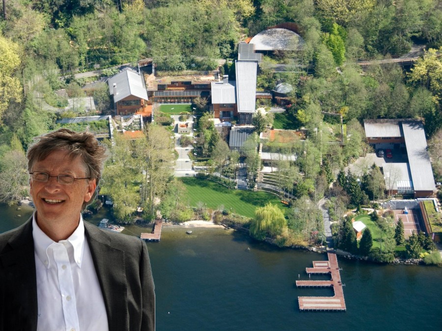 rumah bill gates